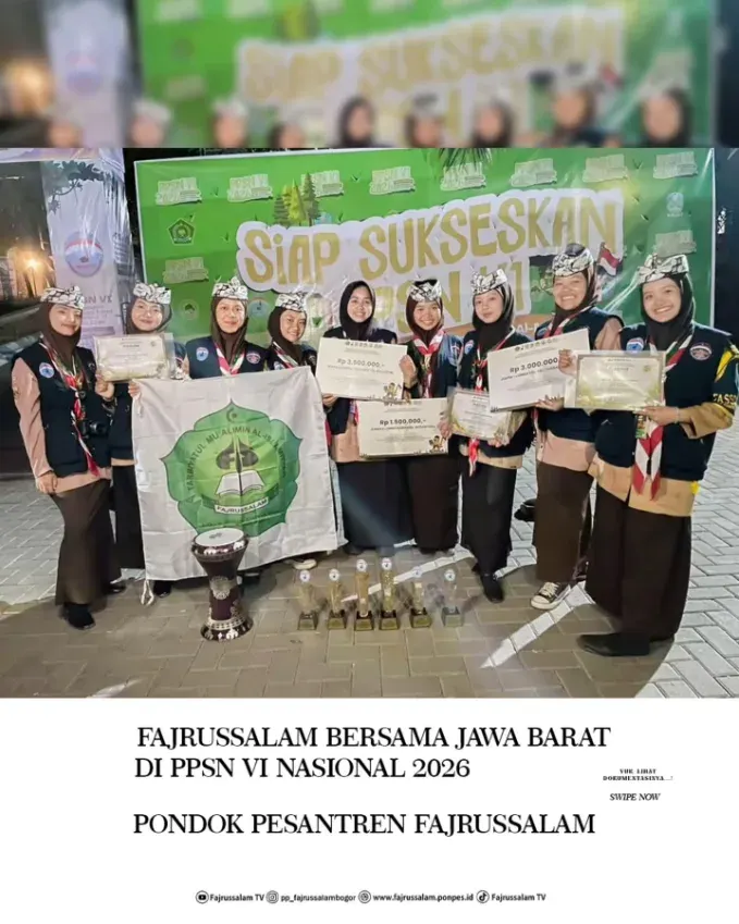 Fajrussalam Bersama Jawa Barat Di Ppsn Vi Nasional 2026 🏕️✨